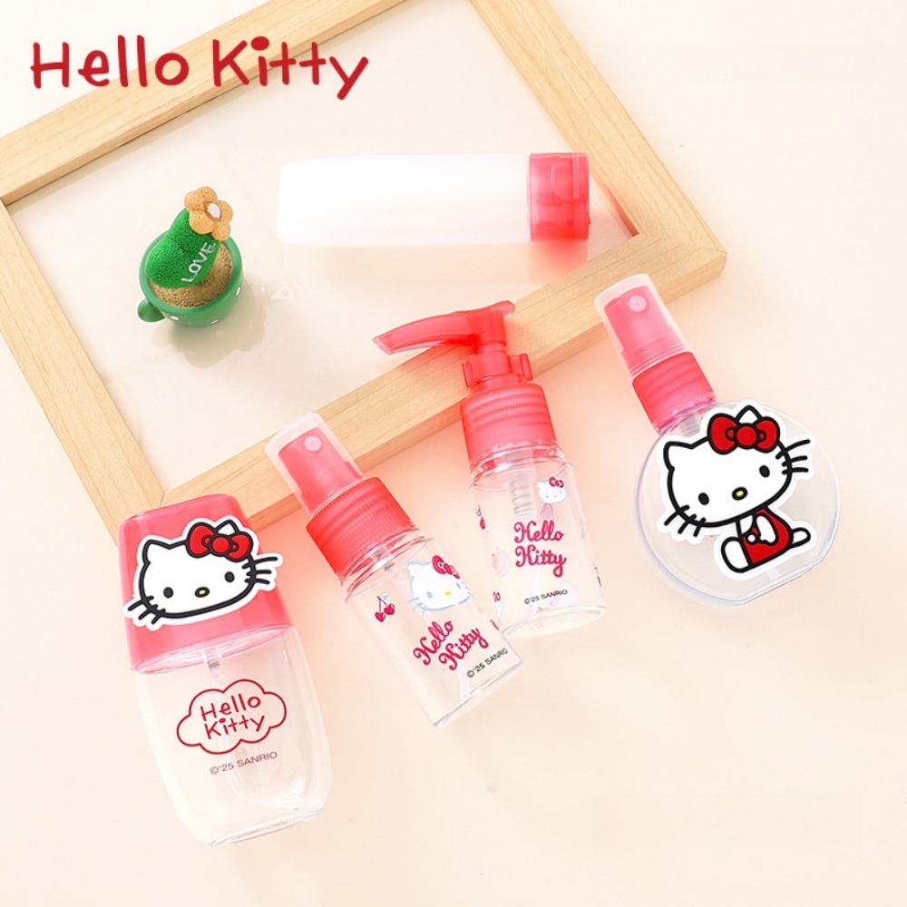 Perfume Travel Set - 55/60/100ml Genuine Sanrio Plastic Refillable Bottle