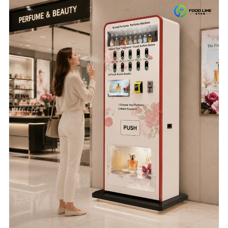 Perfume Fragrance Sale - Perfume Vending Machine Upper Spray Lower