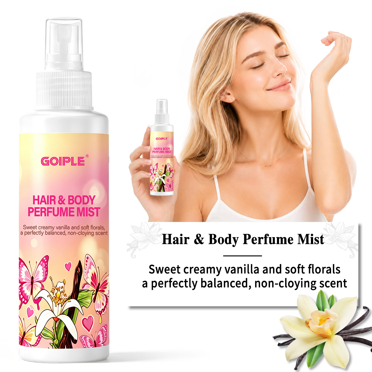 Perfume Aroma Fragrance - Hair & Body Perfume Mist Body