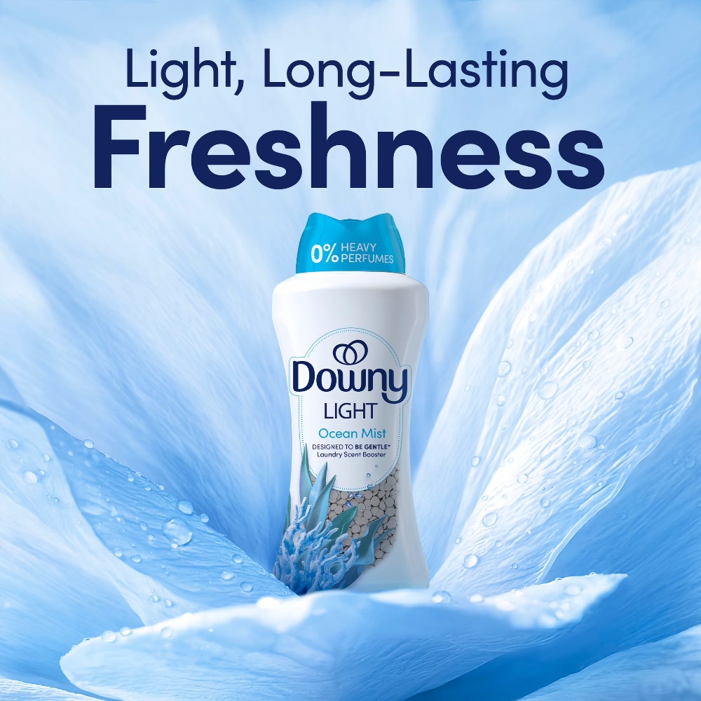 Perfume Fragrance Laundry Detergent - Light In-Wash Scent Booster Beads Ocean