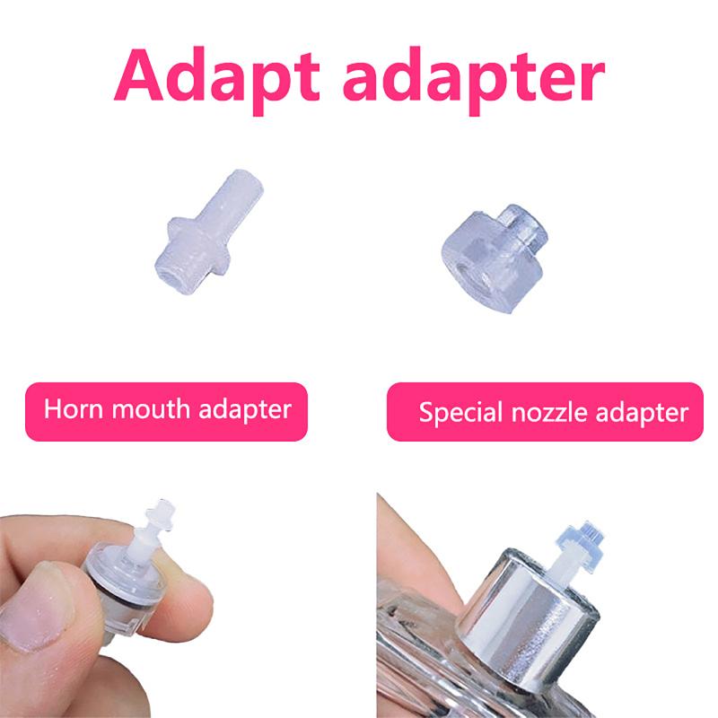 Perfume Travel Set - Perfume Bottle Adapter 2Pcs Horn Mouth