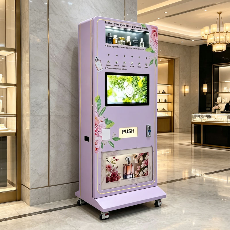 Perfume Fragrance Sale - Luxury Fragrance Vending Machine Touch Screen
