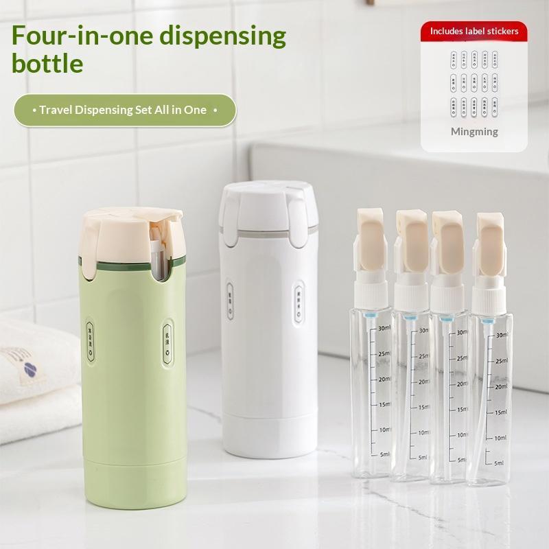 Perfume Travel Set - Leakproof 4 In 1 Refillable Travel