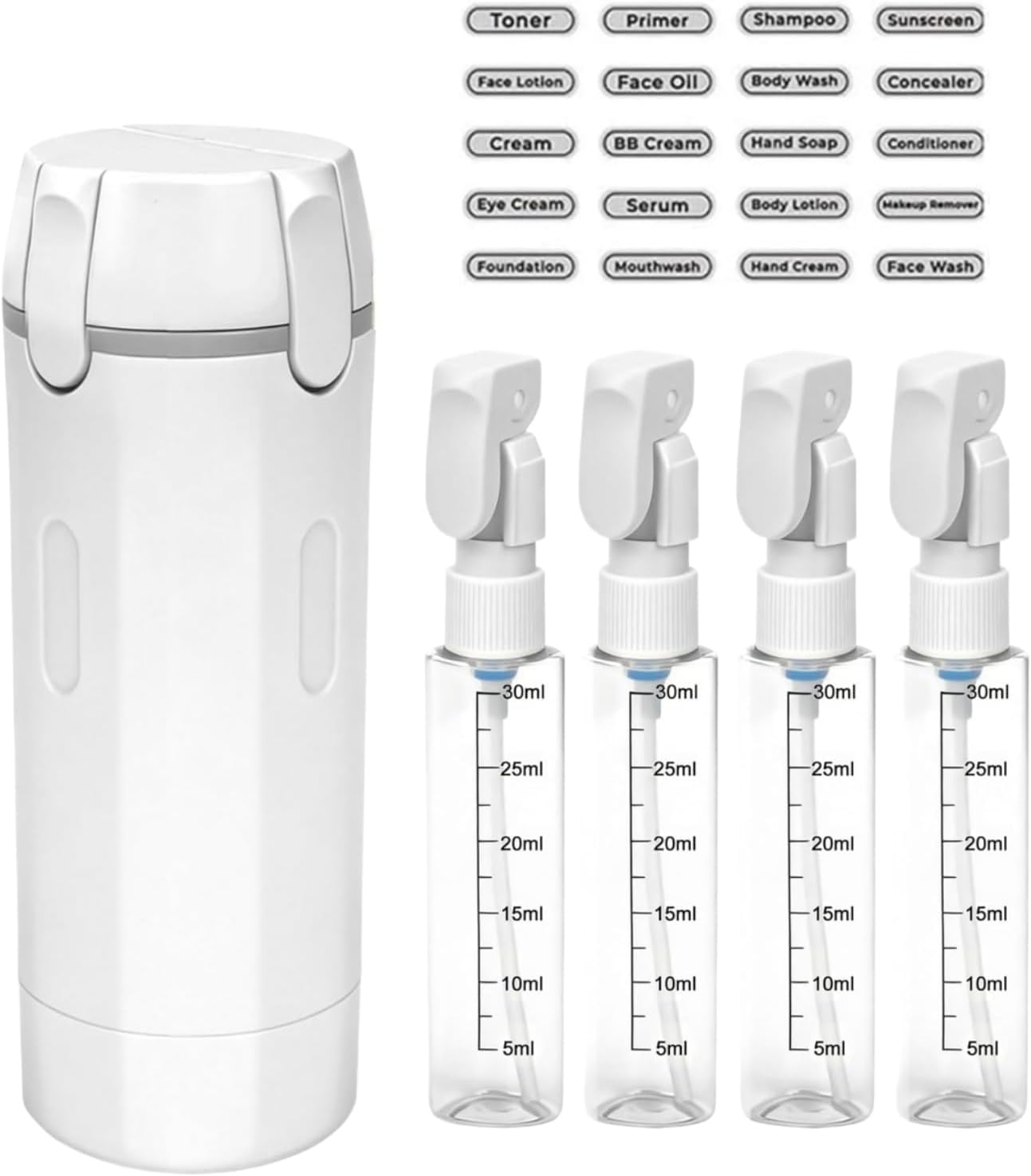 Perfume Travel Set - 4 In 1 Travel Dispenser Portable