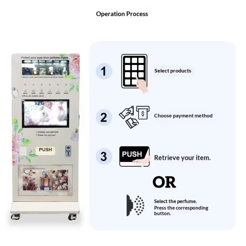 Perfume Spray Vending Machine  - Perfume Fragrance Sale 评论和价格