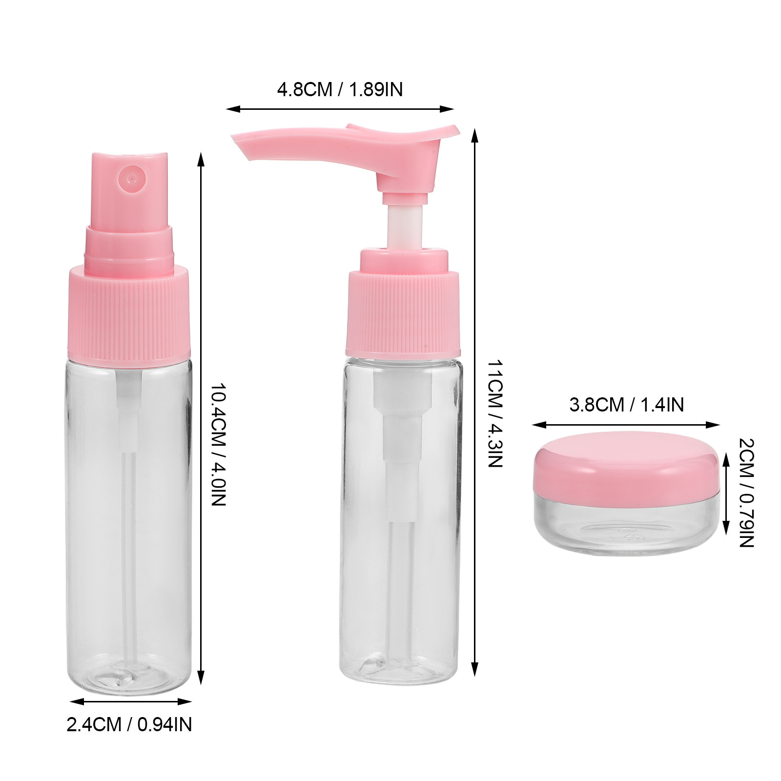 1Set Travel Bottle Set Mini Sp - Perfume Travel Set 评论和价格